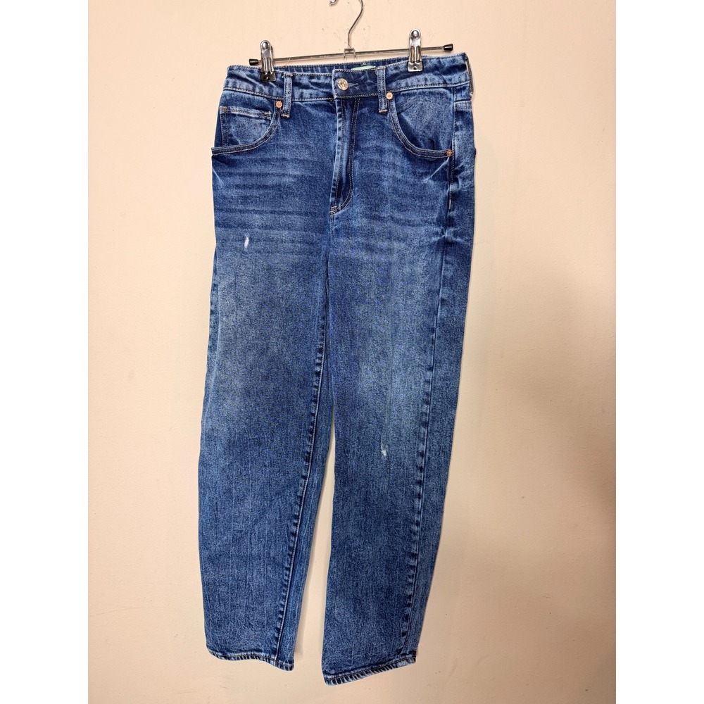 Articles of Society The Smith Jeans Womens 4/27 Blue High Rise Relaxed Deep Lake